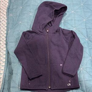 Kids Size 4T Navy Blue Hoodie by Gap Fit